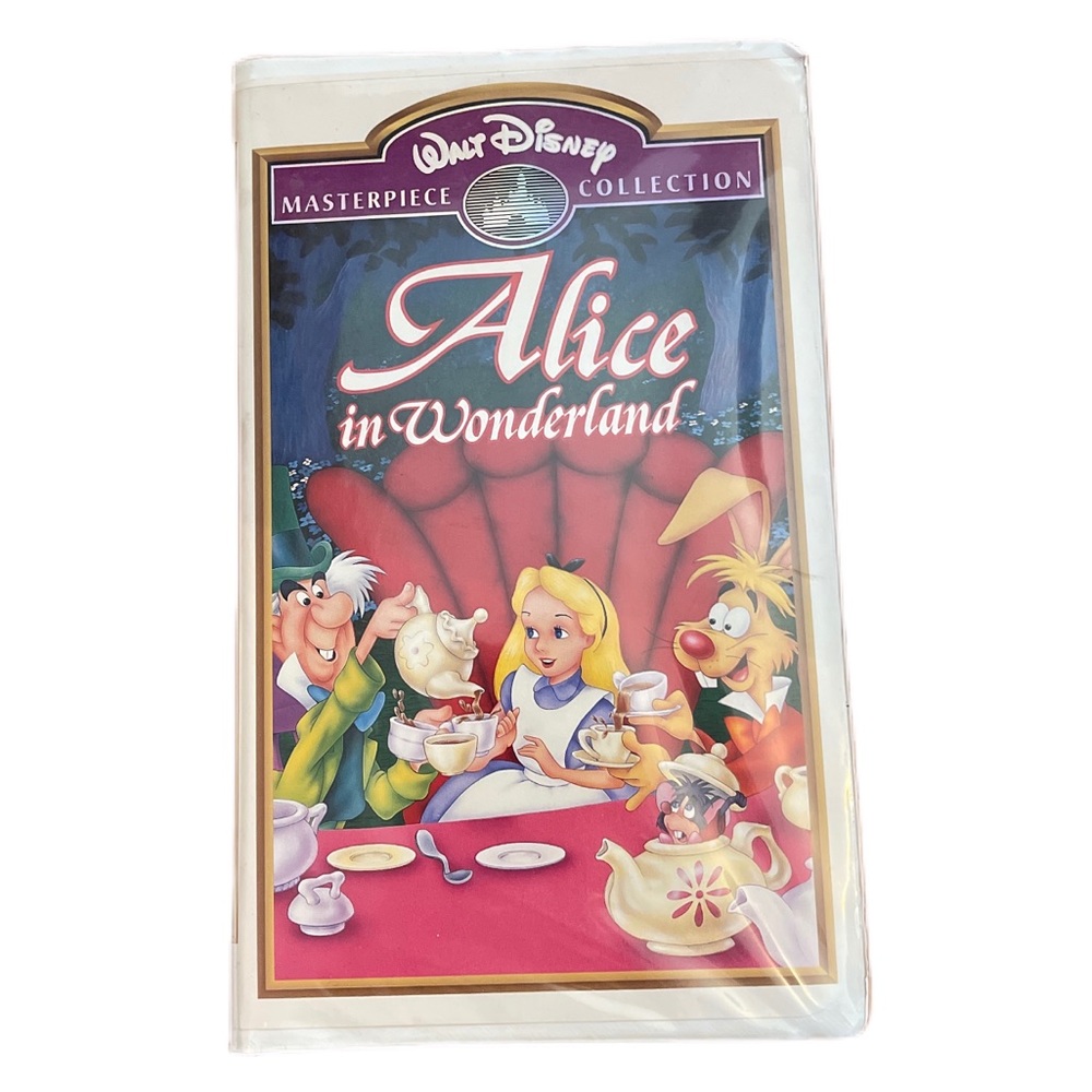 Walt Disney Materpiece Collection - Alice in Wonderland original VHS